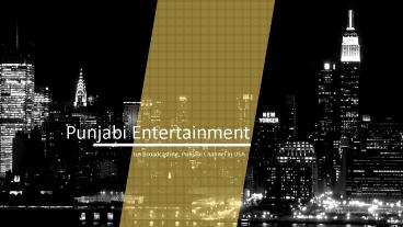 Punjabi Entertainment