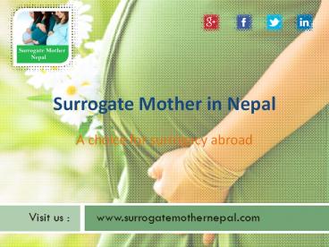Surrogates in Nepal | Surrogate in Nepal