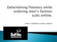 Latest Mens Fashion Suits Online