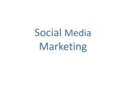 Social Media Marketing