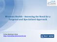 JSB Market Research: Womens Health - Assessing the Need for a Targeted and Specialized Approach PowerPoint PPT Presentation