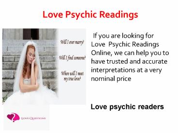Love Psychic Readers
