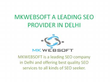 Best SEO Company in Delhi- SEO Services in Delhi