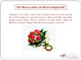 On what occasions are flowers important? PowerPoint PPT Presentation