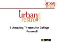 Farewell Themes - Urbanrestro PowerPoint PPT Presentation