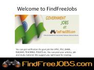 govt job in india