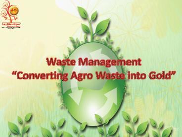 Waste Management By Briquettes Machine