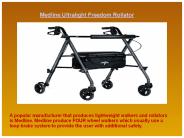 Medline Ultralight Freedom Rollator