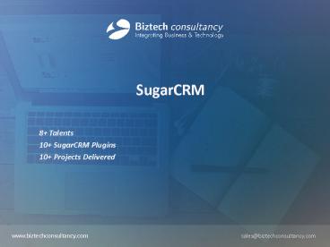SugarCRM Brochure - Biztech Consultancy (1)