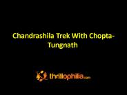 Chandrashila Trek with Chopta and Tungnath