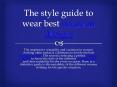 The style guide to wear best occasion dresses (1) PowerPoint PPT Presentation