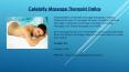 Celebrity Massage Therapist Dallas PowerPoint PPT Presentation