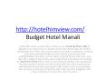 budget hotel in manali near mall road for honeymoon PowerPoint PPT Presentation