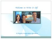 Rental Property Depreciation - Write It Off