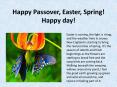 Happy Passover, Easter, Spring! Happy day! PowerPoint PPT Presentation