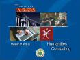 Humanities Computing PowerPoint PPT Presentation