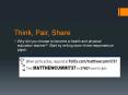 Think,%20Pair,%20Share PowerPoint PPT Presentation