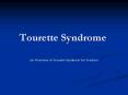 Tourette%20Syndrome PowerPoint PPT Presentation