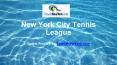 TennisNewYork.com - New York City Tennis League PowerPoint PPT Presentation