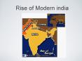 Rise of Modern india PowerPoint PPT Presentation