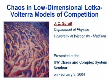 Chaos%20in%20Low-Dimensional%20Lotka-Volterra%20Models%20of%20Competition