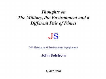 Brief to UXO Countermine Forum