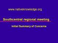 Southcentral regional meeting PowerPoint PPT Presentation