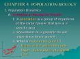 Chapter 4 Population Biology PowerPoint PPT Presentation