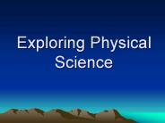 Exploring Physical Science