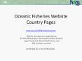 Oceanic Fisheries Website Country Pages PowerPoint PPT Presentation