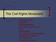 The Civil Rights Movement
