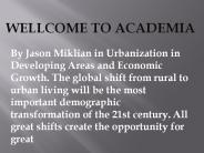 Urban planning developing world