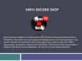 Vinyl Record Shop PowerPoint PPT Presentation