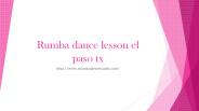 rumba dance lesson el paso tx,