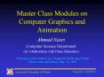 Master Class Modules on Computer Graphics and Animation PowerPoint PPT Presentation