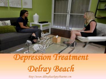 Depression Treatment Delray Beach