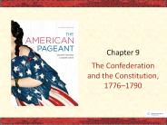 The Confederation and the Constitution, 1776