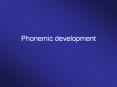 Phonemic development PowerPoint PPT Presentation