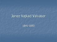 Janez Vajkad Valvasor