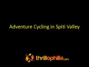 Adventure Cycling in Spiti Valley