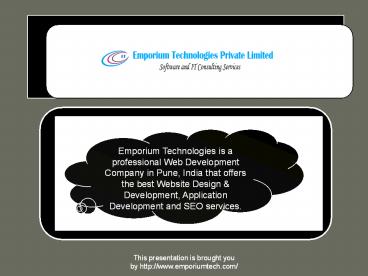 Presentation about IT &SEO Company