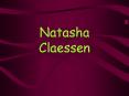 Natasha Claessen PowerPoint PPT Presentation