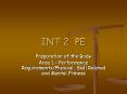 INT 2 PE PowerPoint PPT Presentation