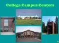 College Campus Centers PowerPoint PPT Presentation