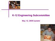 K-12 Engineering Subcommittee