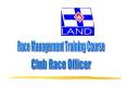 Club Race Officer PowerPoint PPT Presentation