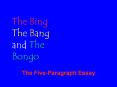 The Five-Paragraph Essay PowerPoint PPT Presentation