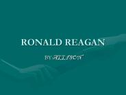 RONALD REAGAN