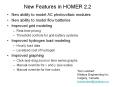 New Features in HOMER 2.2 PowerPoint PPT Presentation