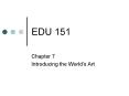 EDU 151 PowerPoint PPT Presentation